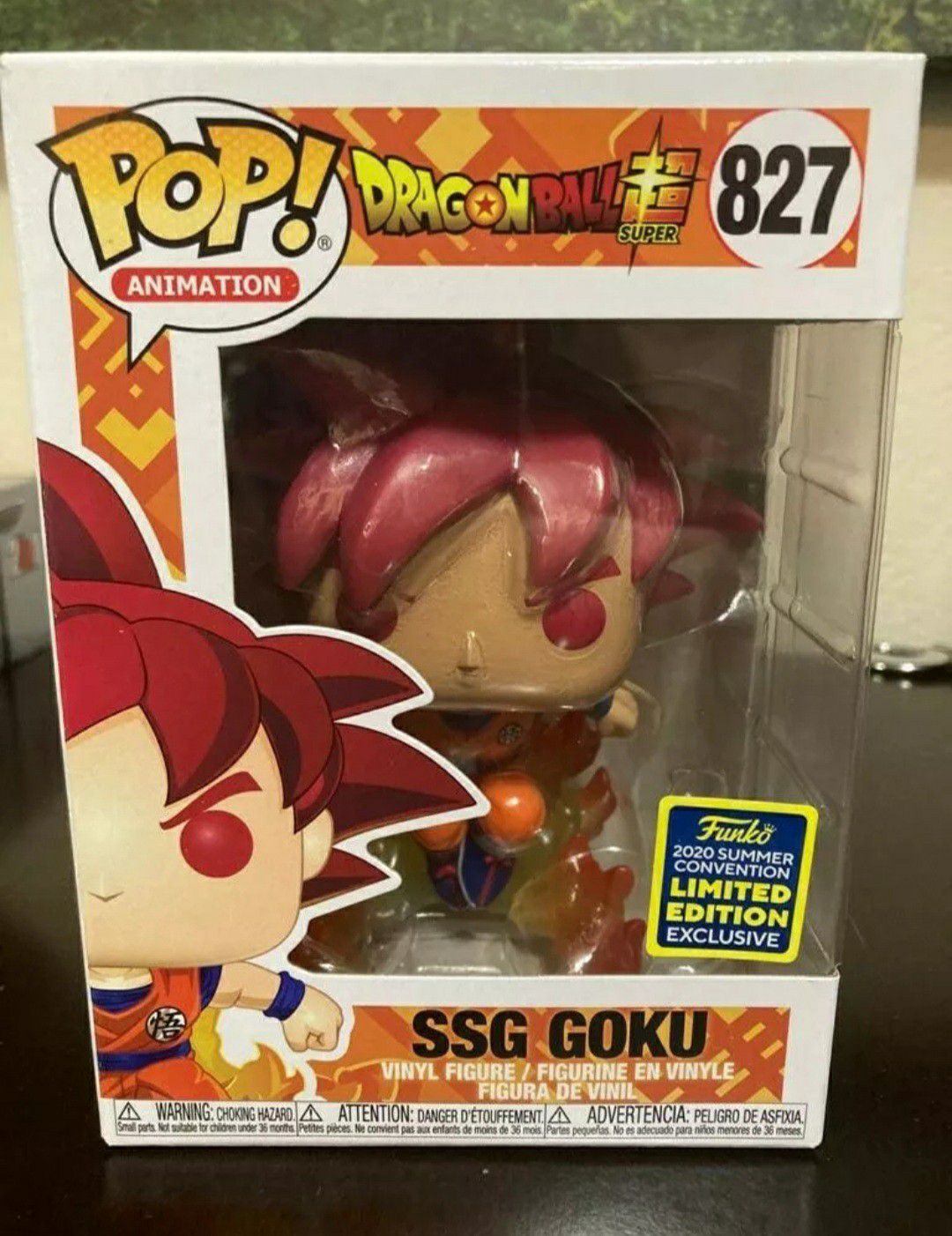 Funko Pop Summer Convention SSG Goku