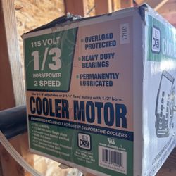 Cooler Motor 