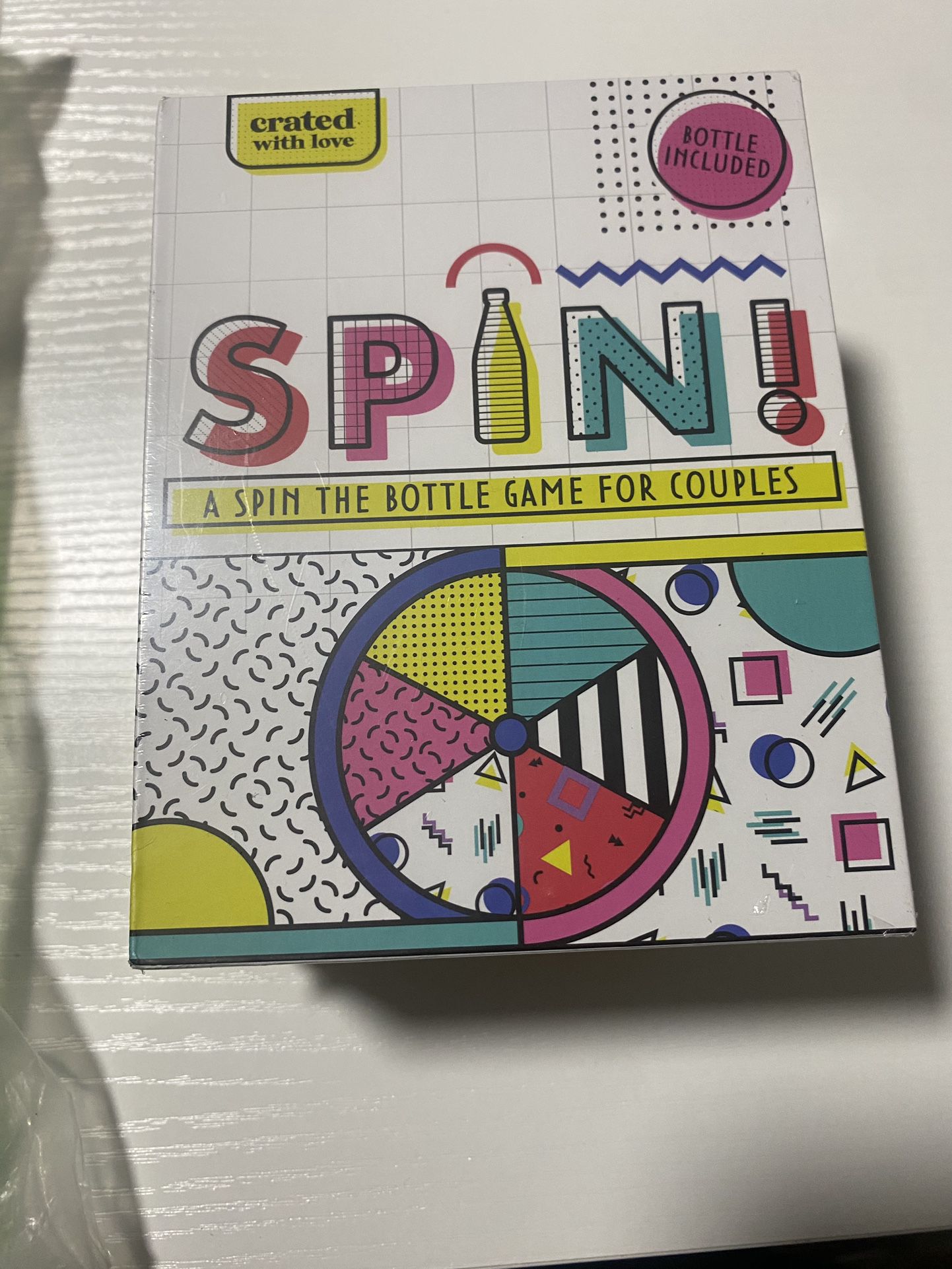 Spin The Bottle Card Game 