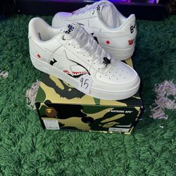 Bape Sta White Shark 