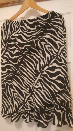 Zebra skirt