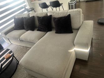 FREE sectional and TV stand
