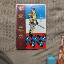 A Penguin In Paris Comic Book