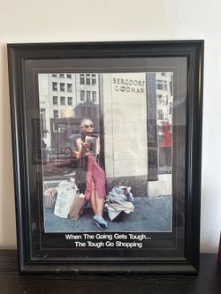 Vintage Framed Poster