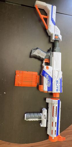Nerf Rifles With All Parts