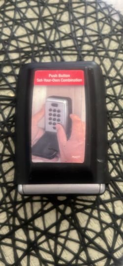 Push Button Combination Key Lock Box