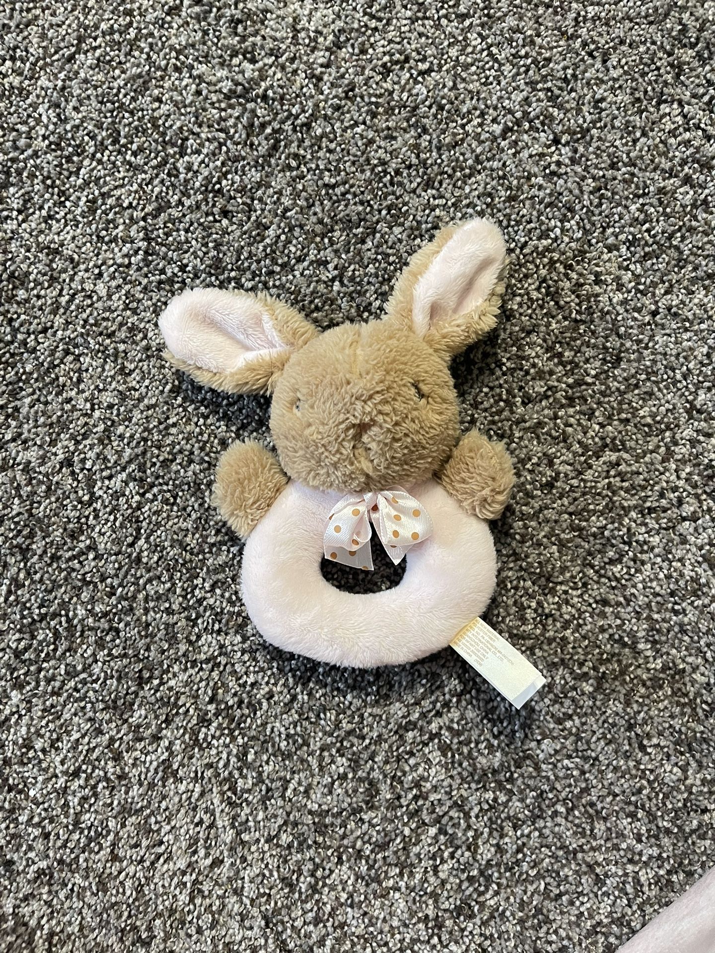 My First Easter Bunny Plush Rattle