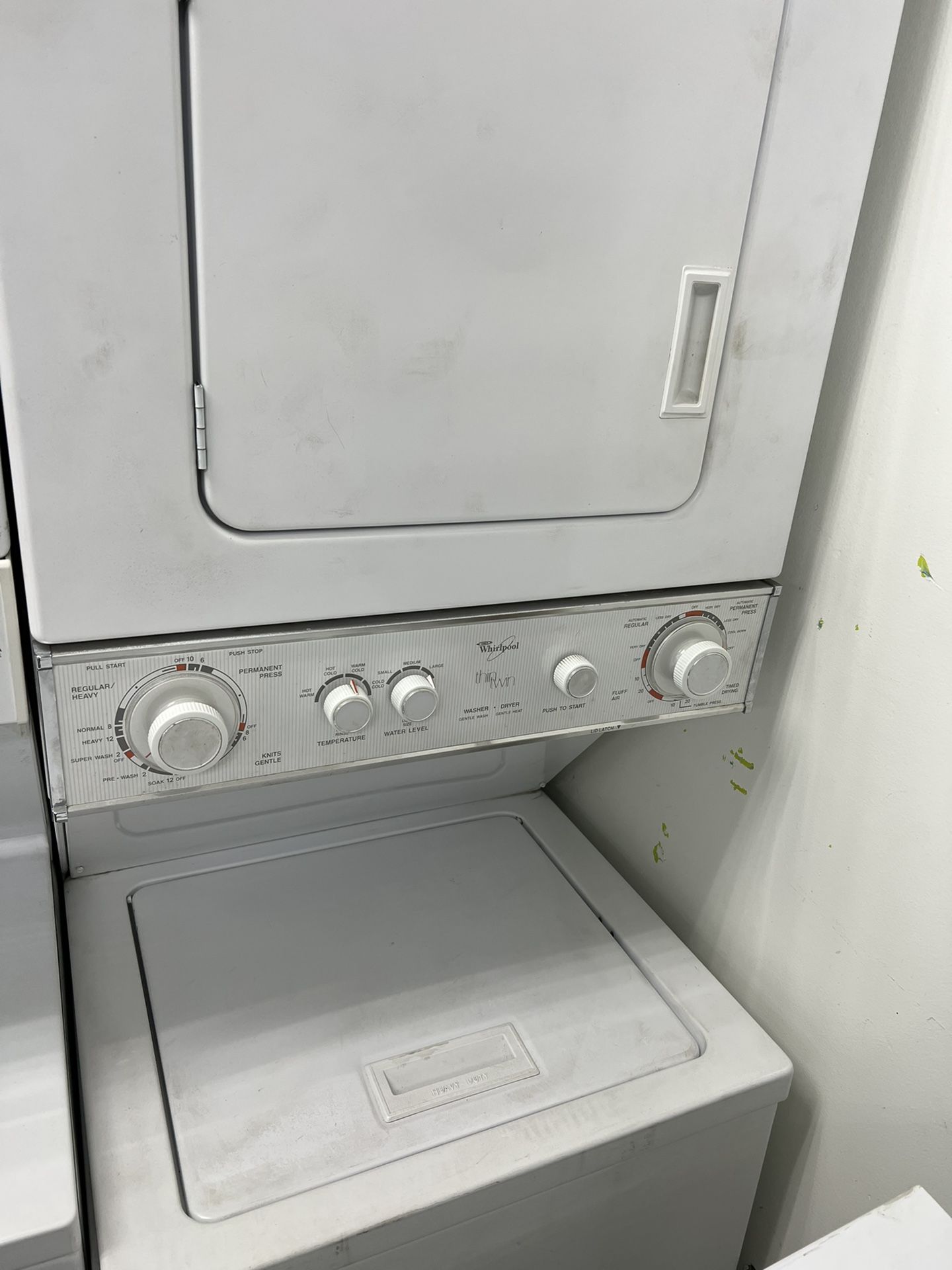 Small Stackable Washer And Electric Dryer Whirlpool In Great Condition (3 Months Guaranteed )