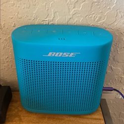Bose SoundLink Bluetooth Speaker Aqua Blue Wireless Portable