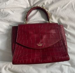 Burgundy Kate Spade Purse