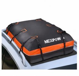 NEXPOW 21 Cubic Feet Car Roof Bag Waterproof Rooftop Cargo Carrier, Straps ONLY