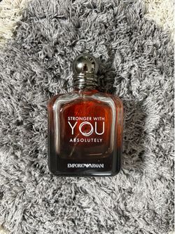 Emporio Armani Stronger With You Absolutely Parfum 100ml — 65% Full, No Box