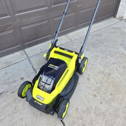 RYOBI 40V Push Lawn Mower ( Tool-Only) (No Bag)