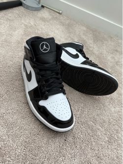 Nike Air Jordan 1 Mid Carbon Fiber Size 10.5