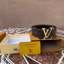 LV Pyramide 40mm Belt 