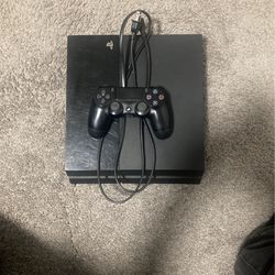 Black Ps4 *with power cord included*