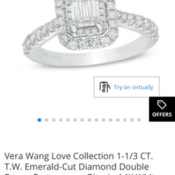 Vera Wang Love Collection Diamond Engagement Ring