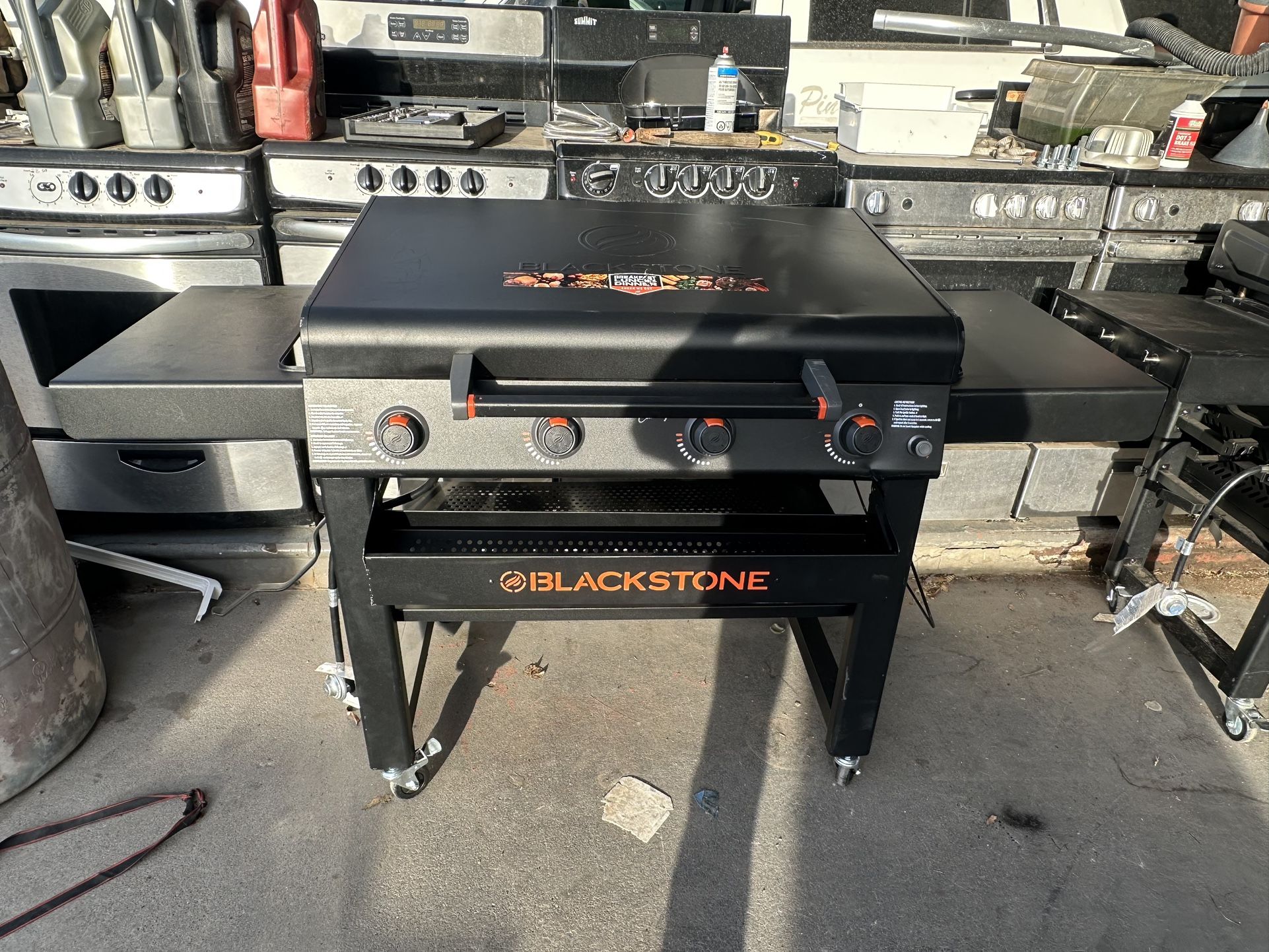 Four Burner Black stone