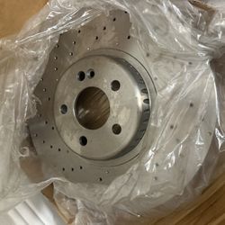 Front Brake Pads And Rotors 