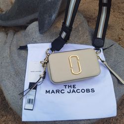 Marc Jacobs The Snapshot Crossbody Bag Cloud White Multi
