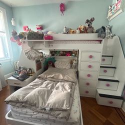 Solid Wood Berg Bunk Bed. Excellent Condition..