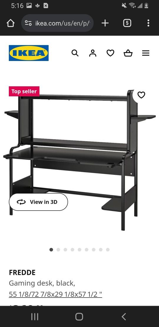 Ikea Gaming Desk