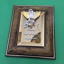 Stand-Up Plaque “Believe and all Things are Possible “