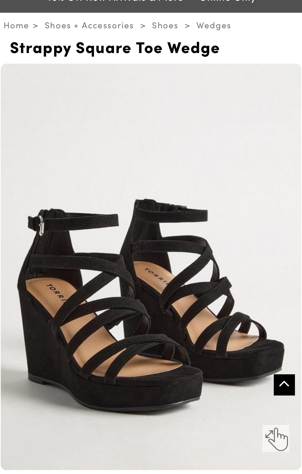 Torrid Square Wedges