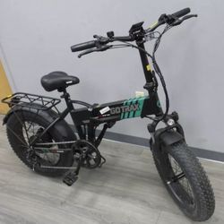 Gotrax z4 pro foldable E-bike w/ up to 50 mile range 28mph floor model