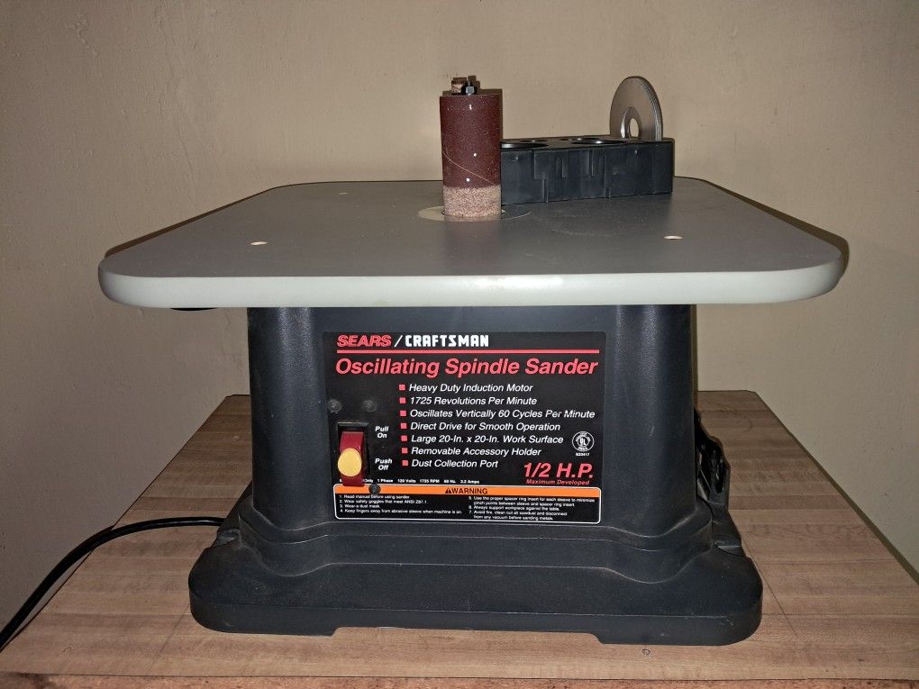 Oscillating Spindle Sander