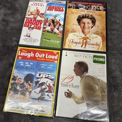 Bundle of 6 DVD Movies in great shape! Bottom two DVD packs are brand new! 
