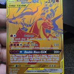 Reshiram & Charizard GX