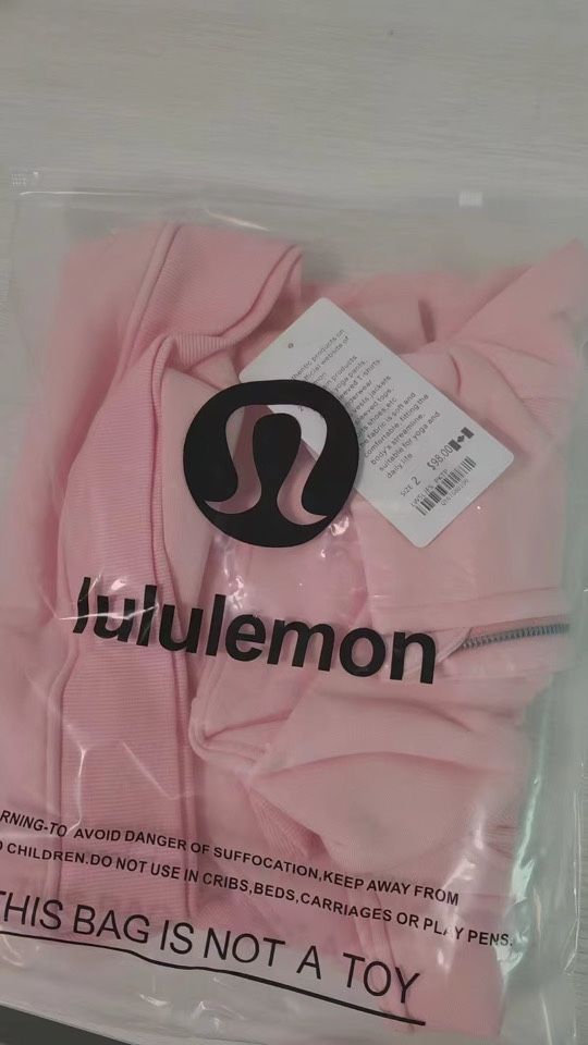 Pink Lululemon Set (jacket & Leggings)