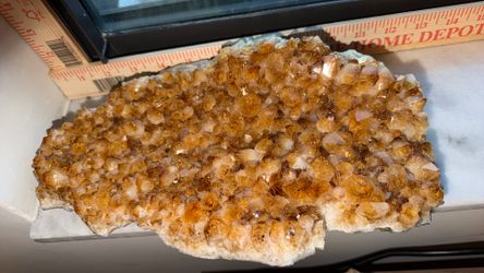 Natural CITRINE from a high end crystal store  not heat treated