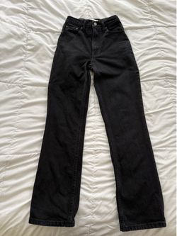 Abercrombie jeans high rise 90s straight (size 23/000