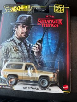Premium Hot Wheels 85 Chevrolet K5 Blazer 2026 Stranger Things  Pop Culture
