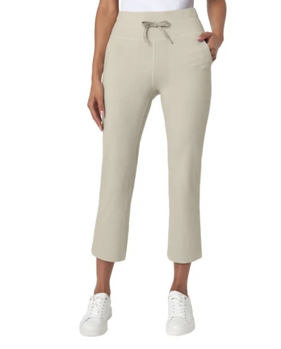 NWT Mondetta Women's drawstring performance Capri Pants Size L