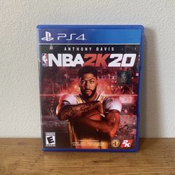 NBA 2K20 - PS4 - Like New Lakers Anthony Davis Playstation 4 Video Game Complete