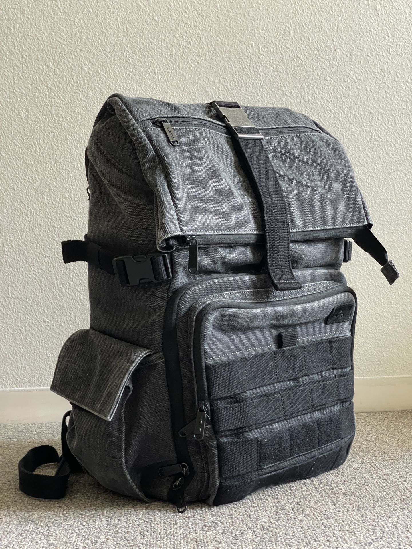 MATIN Roll Top Waterproof Camera Backpack Camper Bag