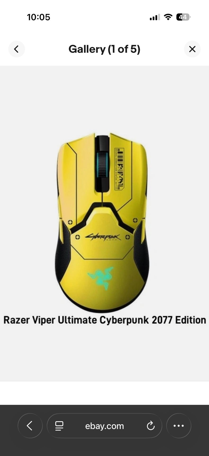Razer Viper Ultimate Cyberpunk 2077 Edition