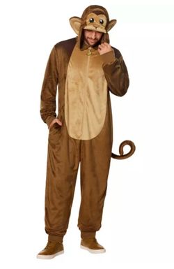Adult Monkey One-Piece Costume