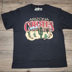 Arizona Coyotes Men's Black Cacti T-Shirt By Rhuigi 