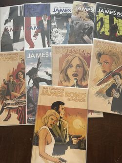 James Bond 007 Comic Lot