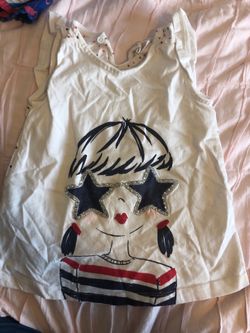 Girls size 4 Gymboree 4th of July shirt
