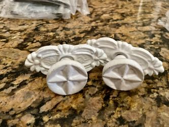 Furniture Hardware! 2 piece set Really Cute ! Heavier solid pieces