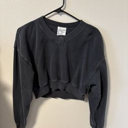 Womens Cropped Aerie Sweatshirt