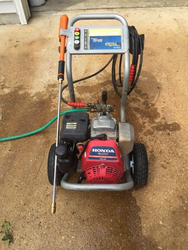 Honda / Excel pressure washer 2750 psi
