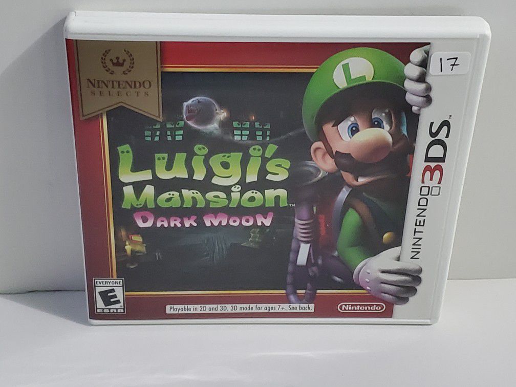 Nintendo 3ds Luigis Mansion Dark Moon