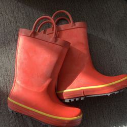Red Cat And Jack Rain Boots Size 9