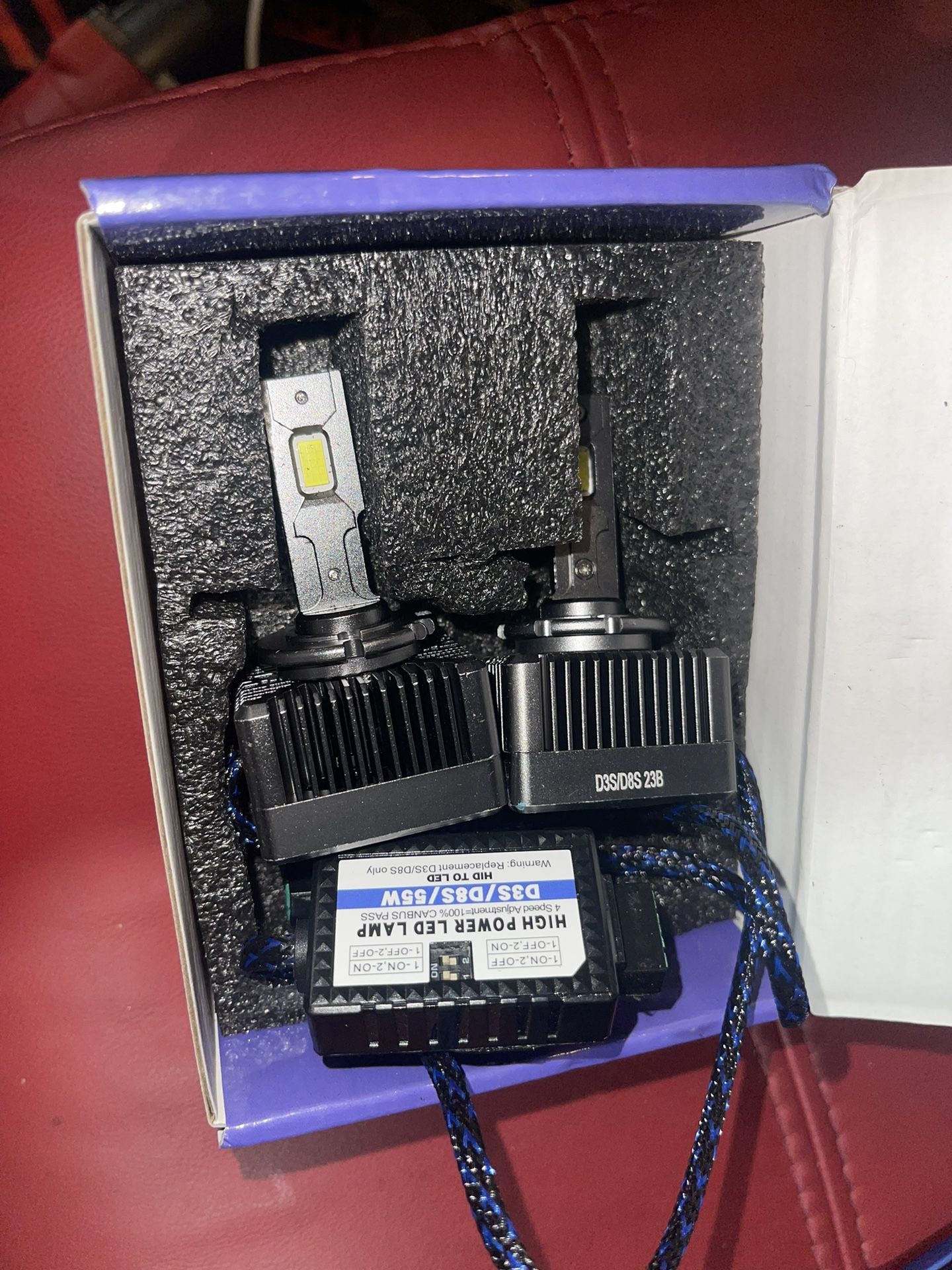 New Led Headlight Bulbs D3S /D8S 55W Super bright